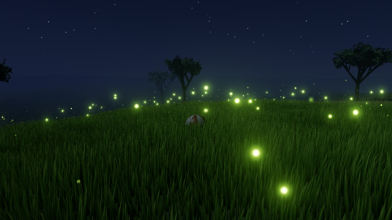 Night Fireflies preset